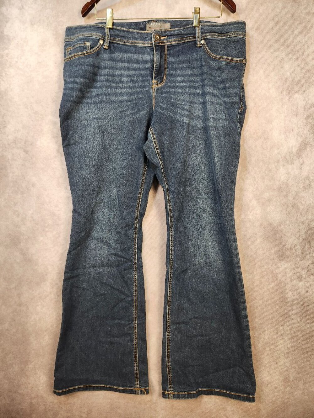 Torrid Super Slim Boot Cut Stretchy Jeans Size 18R